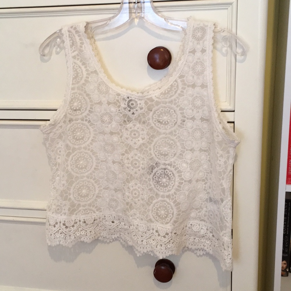 H&M white tank top
